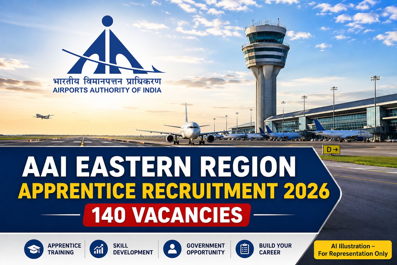 AAI Apprentice Recruitment 2026 Notification Banner