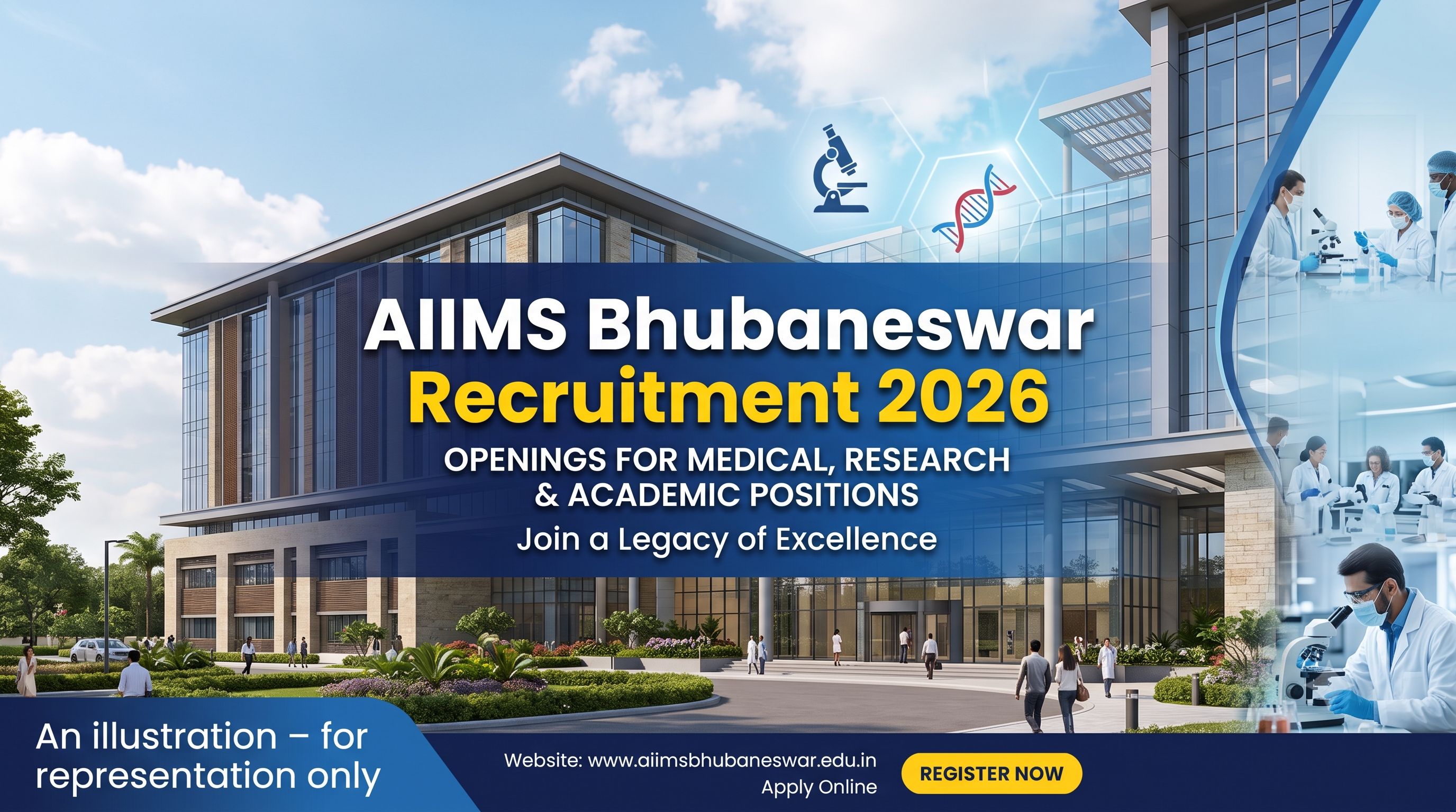 AIIMS Bhubaneswar Recruitment 2026 Notification for ICMR Project Posts