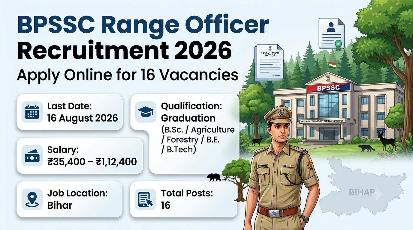 BPSSC Range Officer Recruitment 2026 Notification Overview
