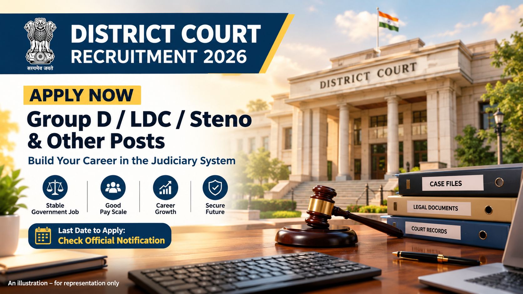 Bengaluru Rural District Court Typist Recruitment 2026 Notification Banner