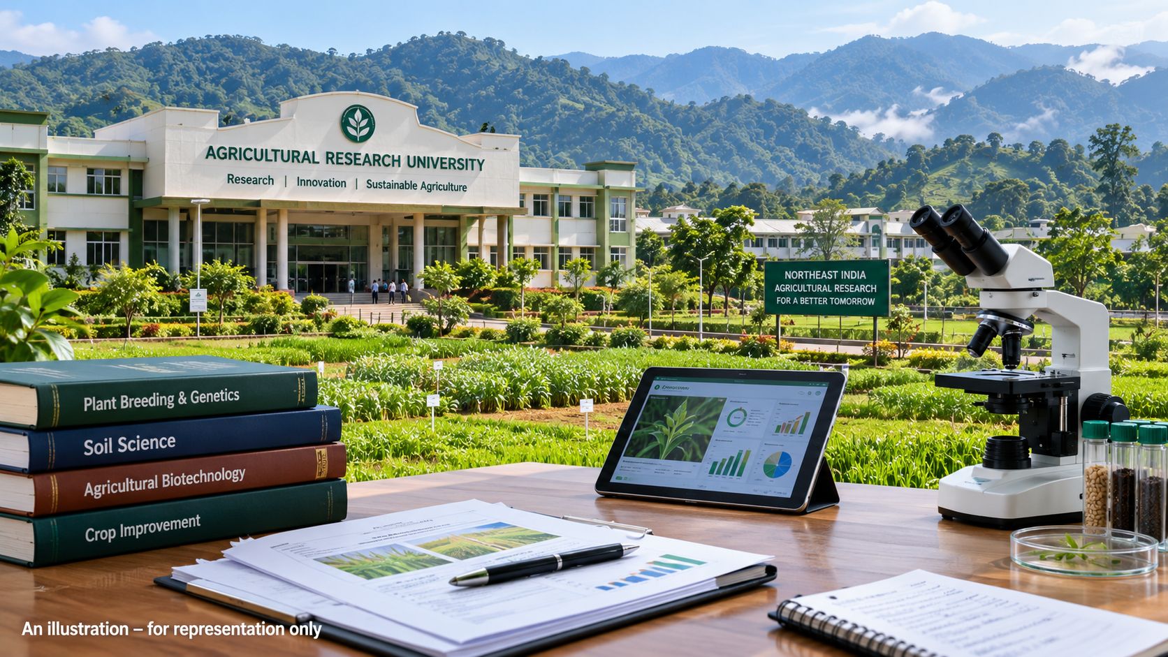 Central Agricultural University CAU Kyrdemkulai SRF Recruitment 2026