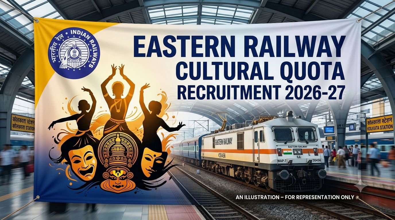 Eastern Railway Cultural Quota Group C Recruitment 2026-27 Notification