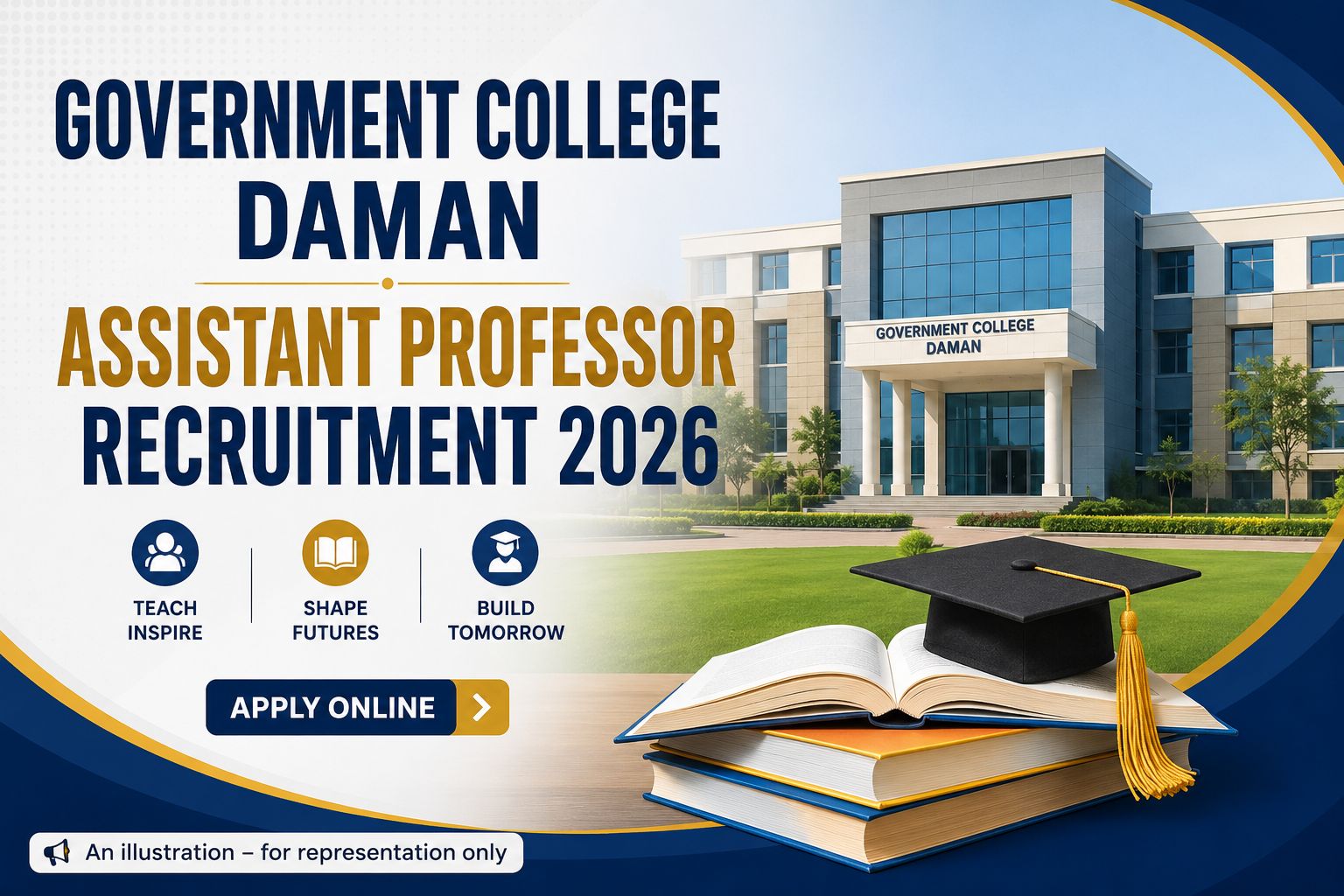 Government College Daman Assistant Professor Recruitment 2026