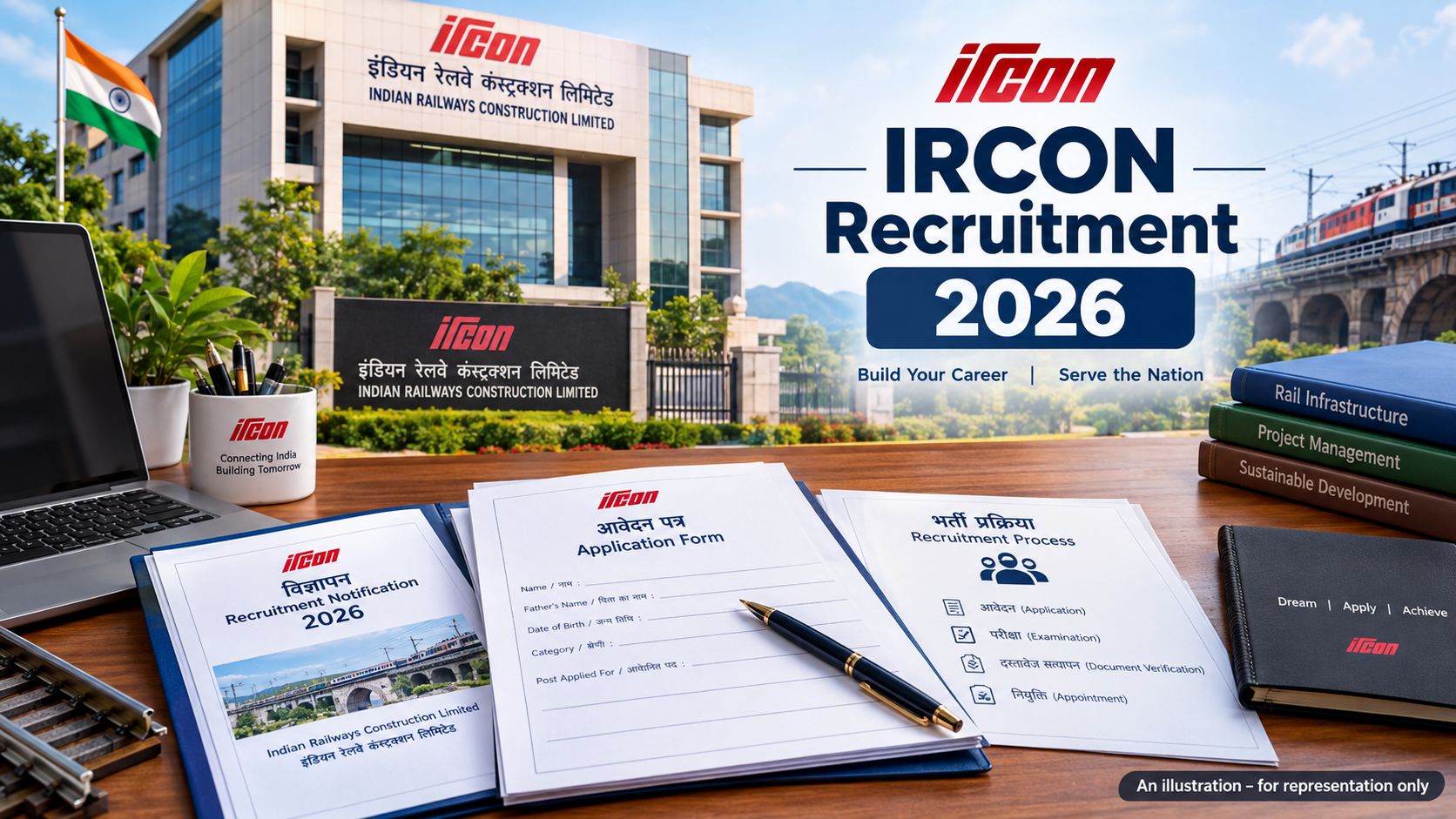 IRCON Recruitment 2026 for Manager Rajbhasha Post