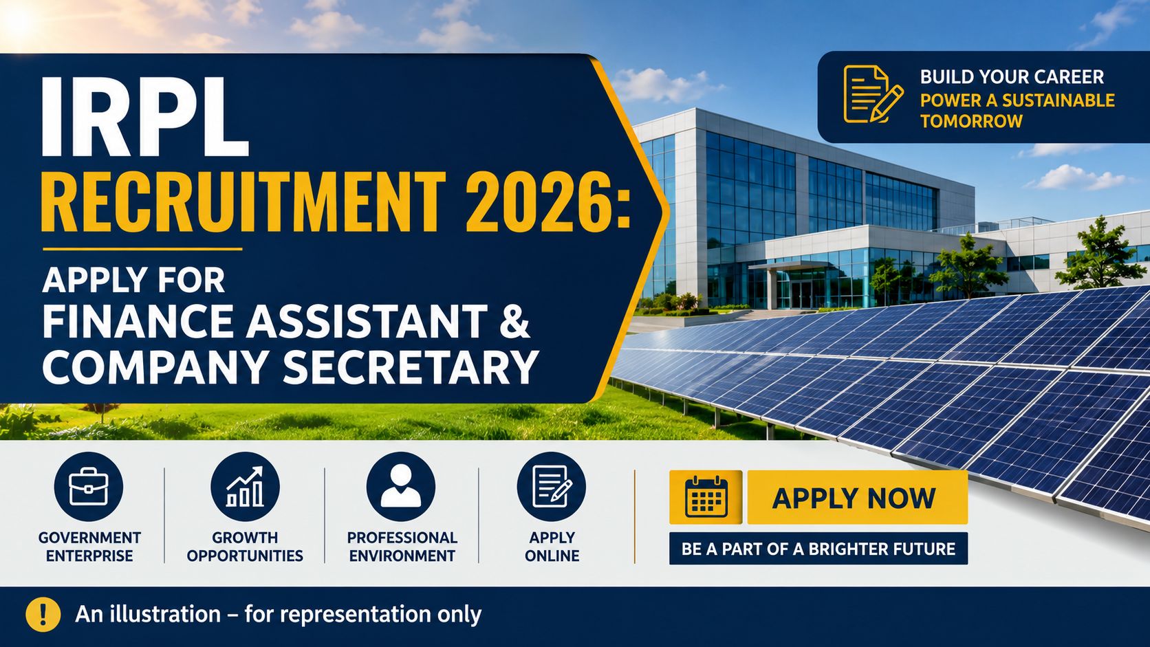 IRCON Renewable Power Limited Recruitment 2026 Notification Banner