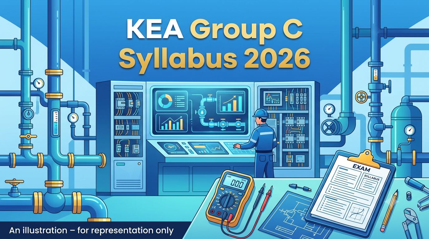 KEA Kalyana Karnataka Group C Exam Syllabus 2026 Feature Image