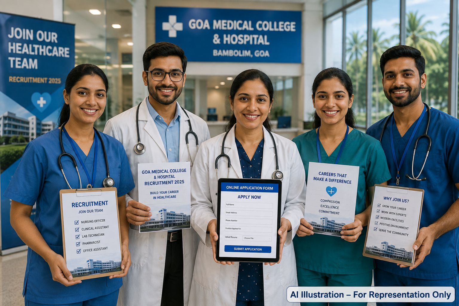NHM Goa Recruitment 2026 medical and administrative job openings