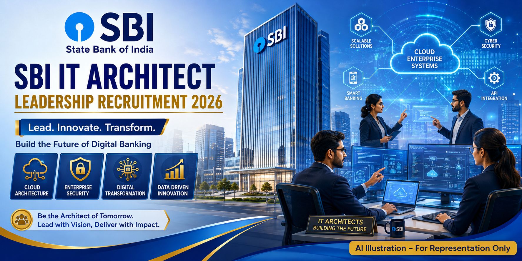 SBI Specialist Cadre Officers Recruitment 2026 Banner