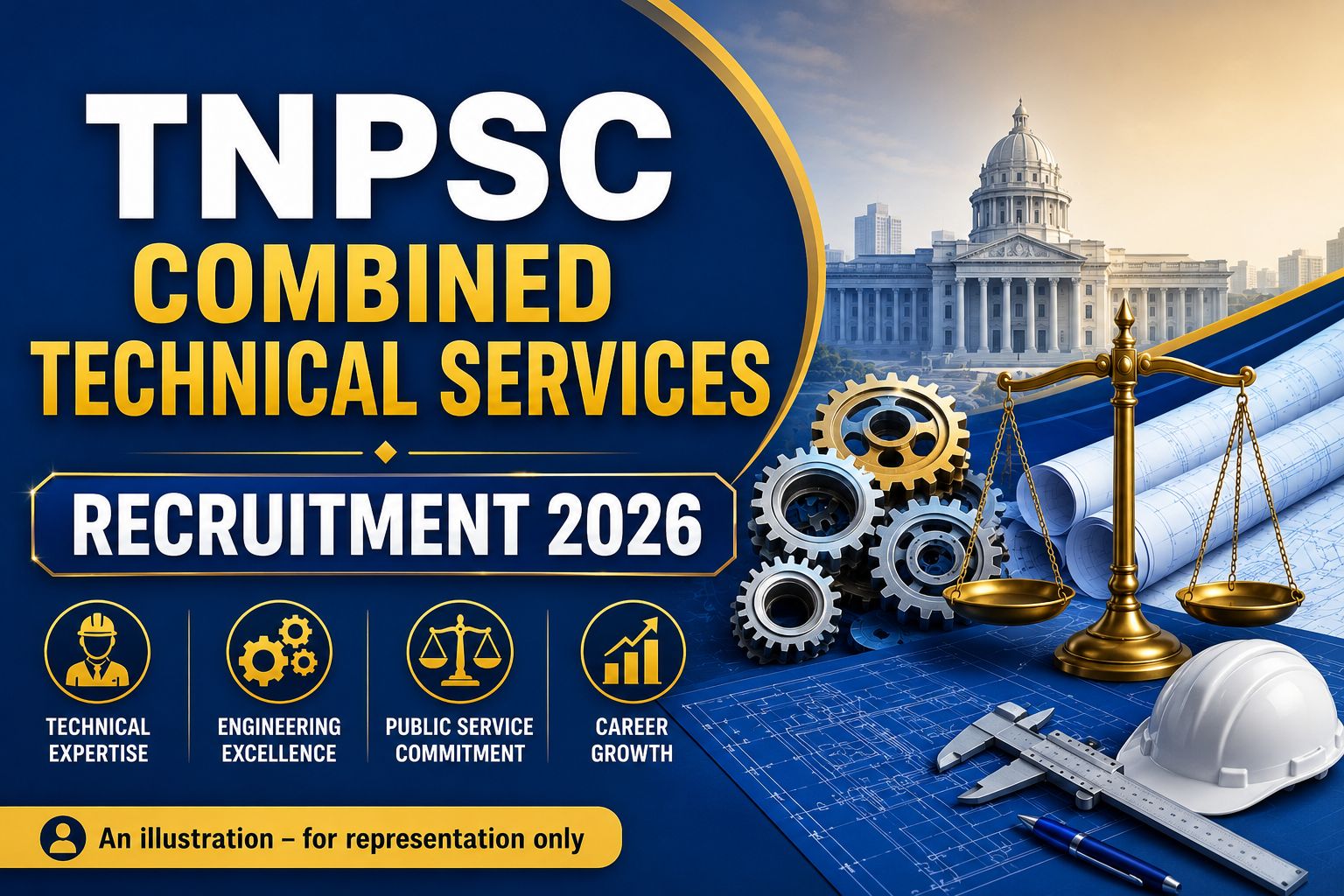TNPSC Combined Technical Services Examination Interview Posts 2026 Recruitment Banner