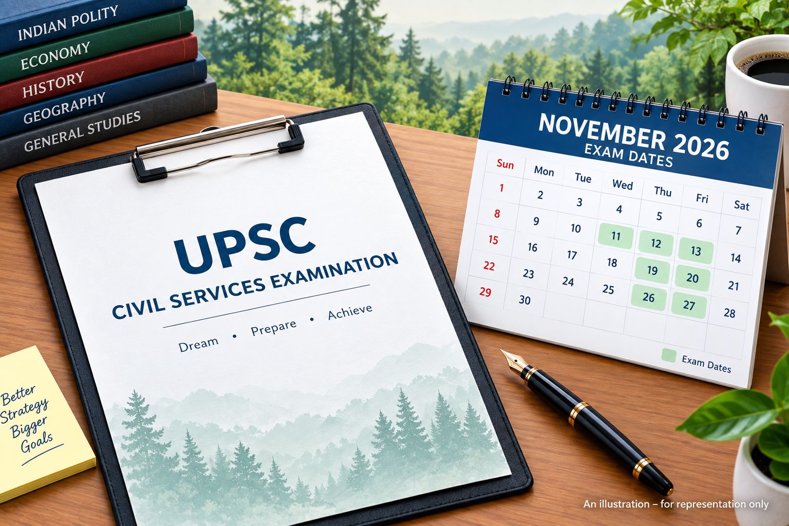 UPSC IFS Mains Exam Date 2026 Time Table and Schedule Announcement
